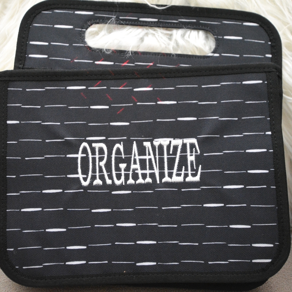 Thirty-One Gifts Starlit Stripe Double Duty Caddy